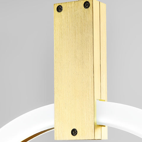 Lustre d'escalier minimaliste à LED dimmable style nordique duplex - Dazuma