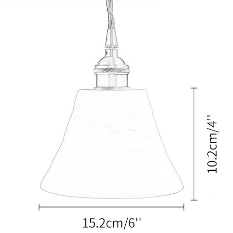 Mountains Shadow Ceramic Pendant Lamp