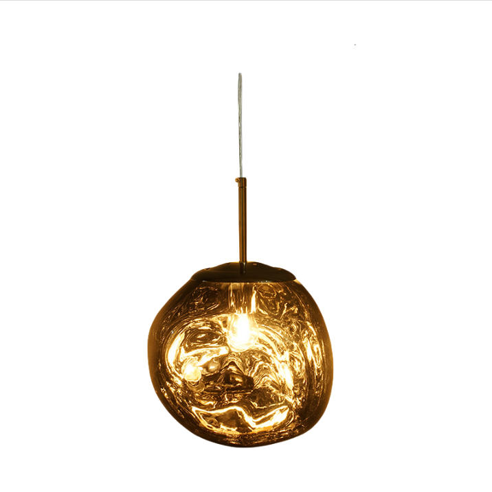 Irregular Melt Lava Colorful Warped Pendant Lamp