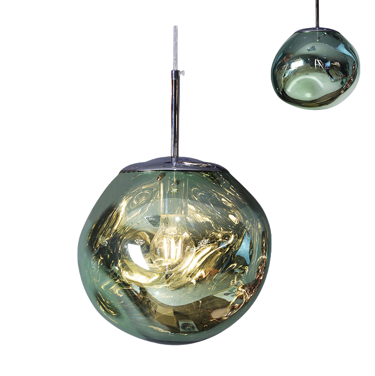Irregular Melt Lava Colorful Warped Pendant Lamp