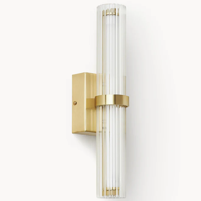 Soren Fluted Glass LED Tube Wall Sconce sku1.png__PID:283f1dbc-97fa-4406-854b-74828cd93556