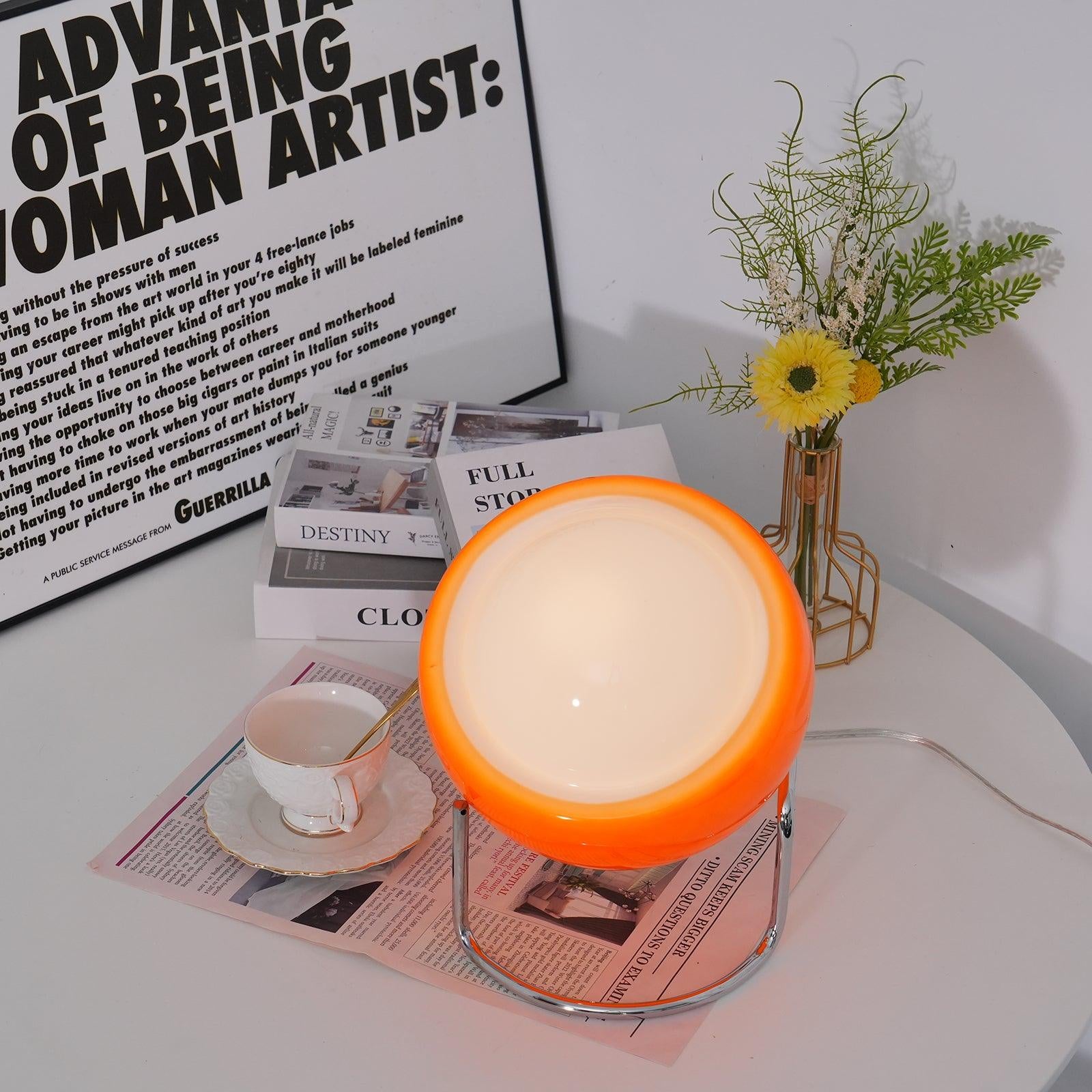 Lampada da tavolo moderna Sylas arancione Bauhaus a forma di fungo (8).webp__PID:6b61e7d4-fd0e-4621-b622-abec297666a0