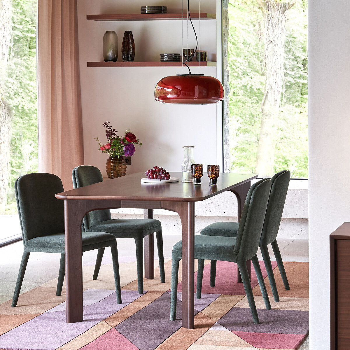 Sanae Nordic Runde Bunte Glaspendelleuchte (20).jpg__PID:15780721-d07e-4196-83d5-83d4bf78ca02