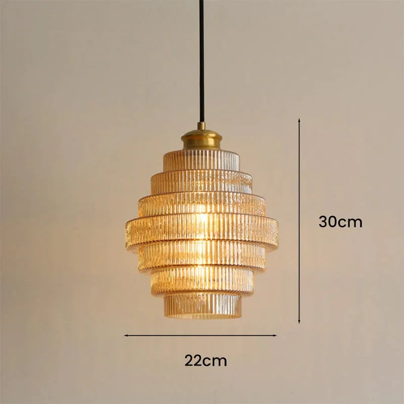 Lampa sufitowa Rowena Modern Round Ribbed Glass Brass (2).webp__PID:d23f9d1a-04d5-4010-8d8b-27deb0a784bb