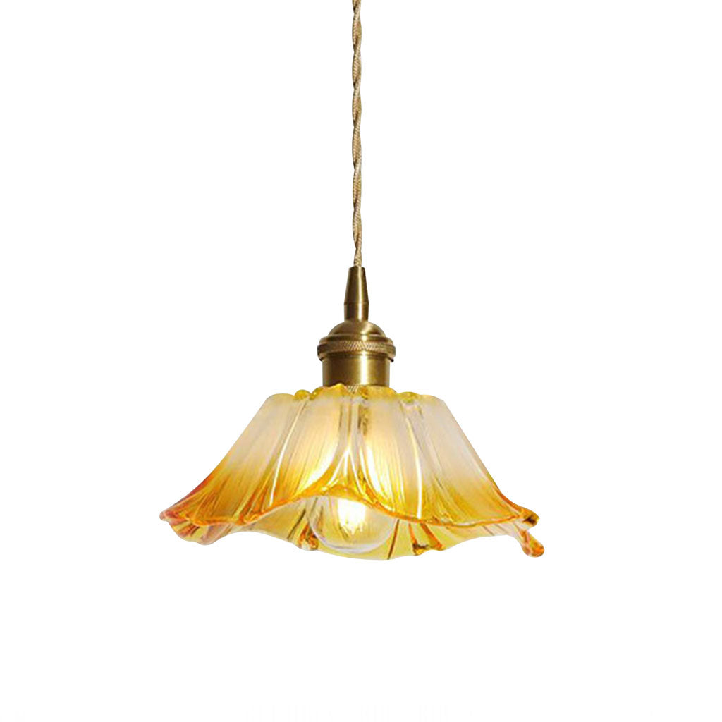 Lotus Retro szklana lampa wisząca samll żółta2.jpg__PID:8cf9fe5c-96d3-411e-983f-1456d49f65b6