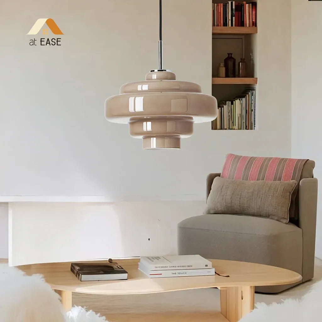 Valenra Macaron Orange Glass Pendant Light scene10.webp__PID:0a0a49b2-016c-456d-8759-b77a2278f769