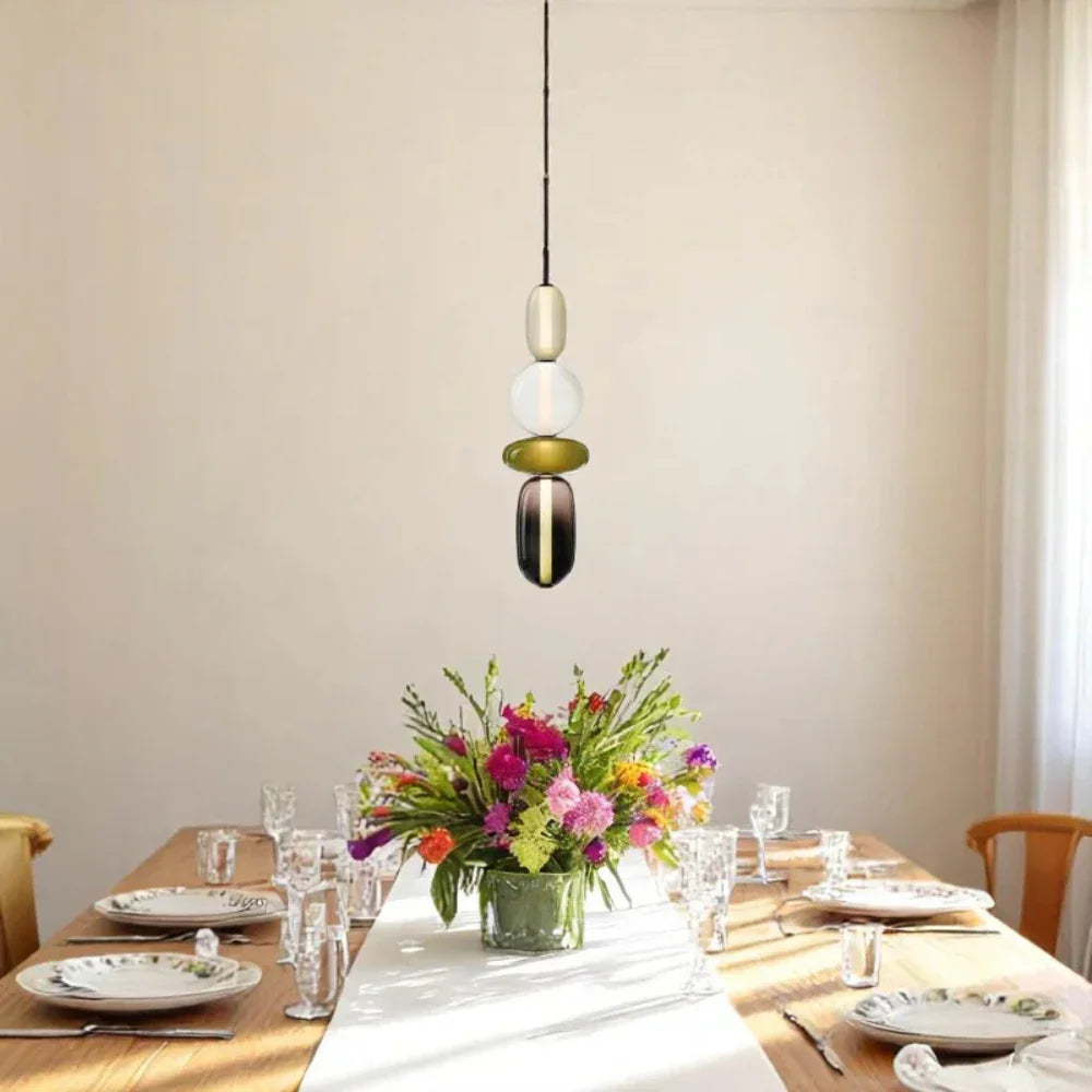 Vesa Nordic Candied Glass Pendant Light scene4.webp__PID:300028de-2e27-4994-9d21-2efc2bc3cd2f