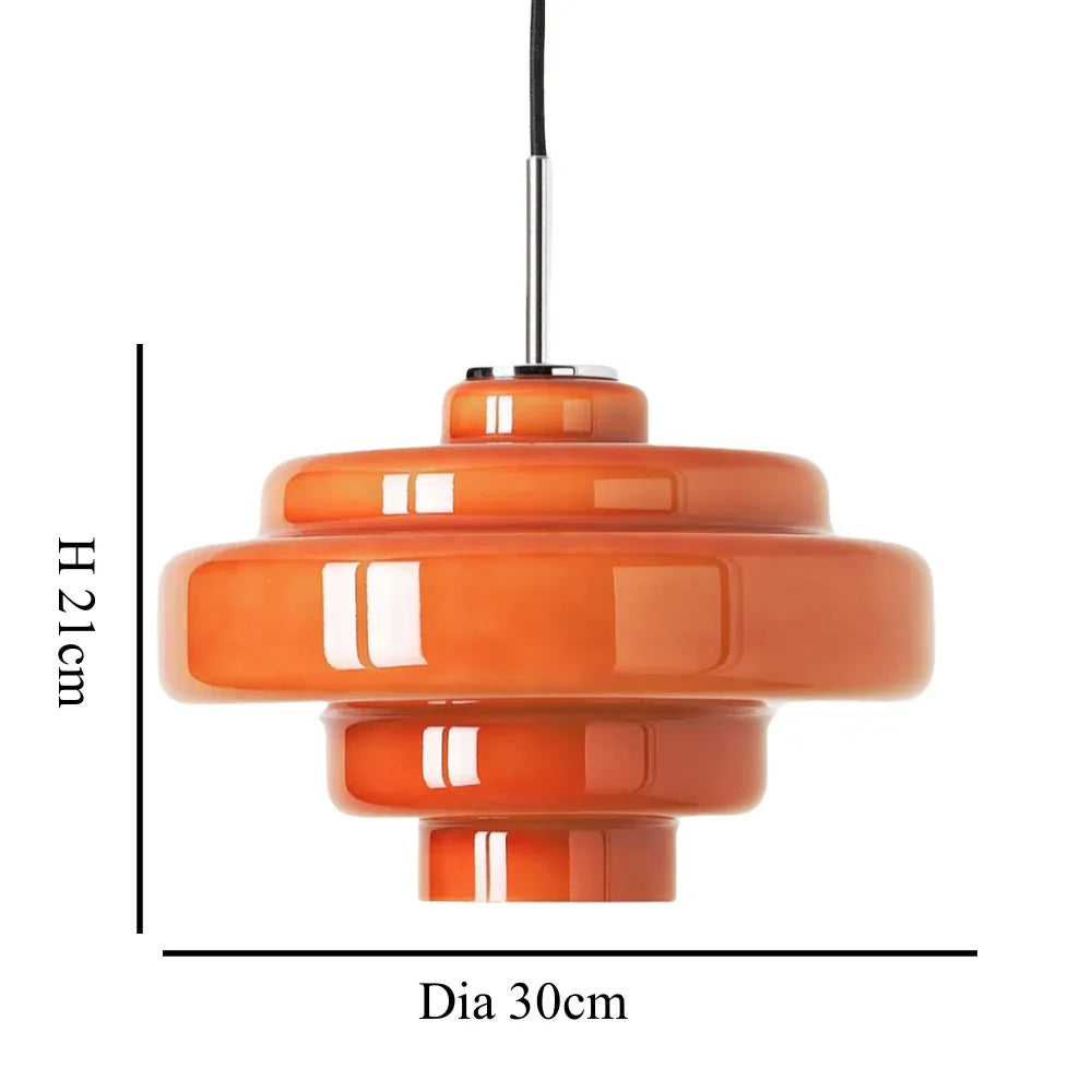 Valenra Macaron Orange Glass Pendant Light size.webp__PID:95a88159-f9f6-4810-baa7-4d5c53404689