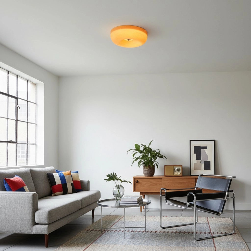 Lampada da soffitto rotonda in vetro moderno Bauhaus Halcyon17.webp__PID:c5d8b4a6-4a74-4fae-8adc-5e2ab0f1e178
