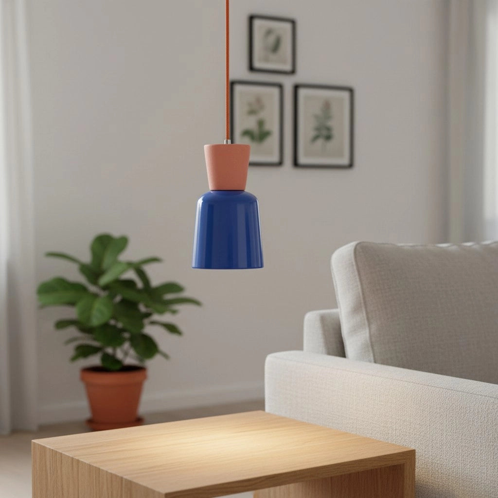 Lampe suspendue en céramique colorée vintage Jesper13.webp__PID:aecae08d-ae10-4b6a-a7f1-77b4025052ab