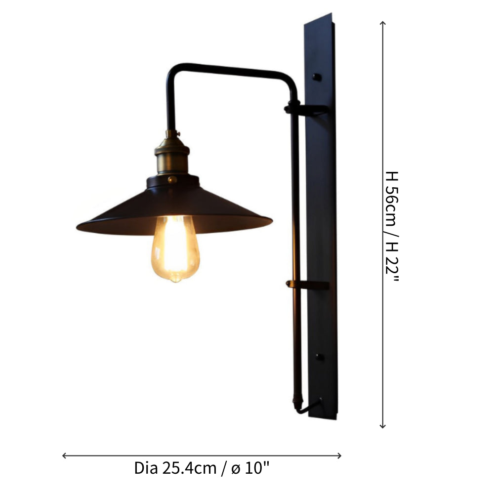 Emile Vintage Industrial verstellbare Wandleuchte aus Metall size.webp__PID:efea6a07-4299-4262-ac04-b704221b5afc