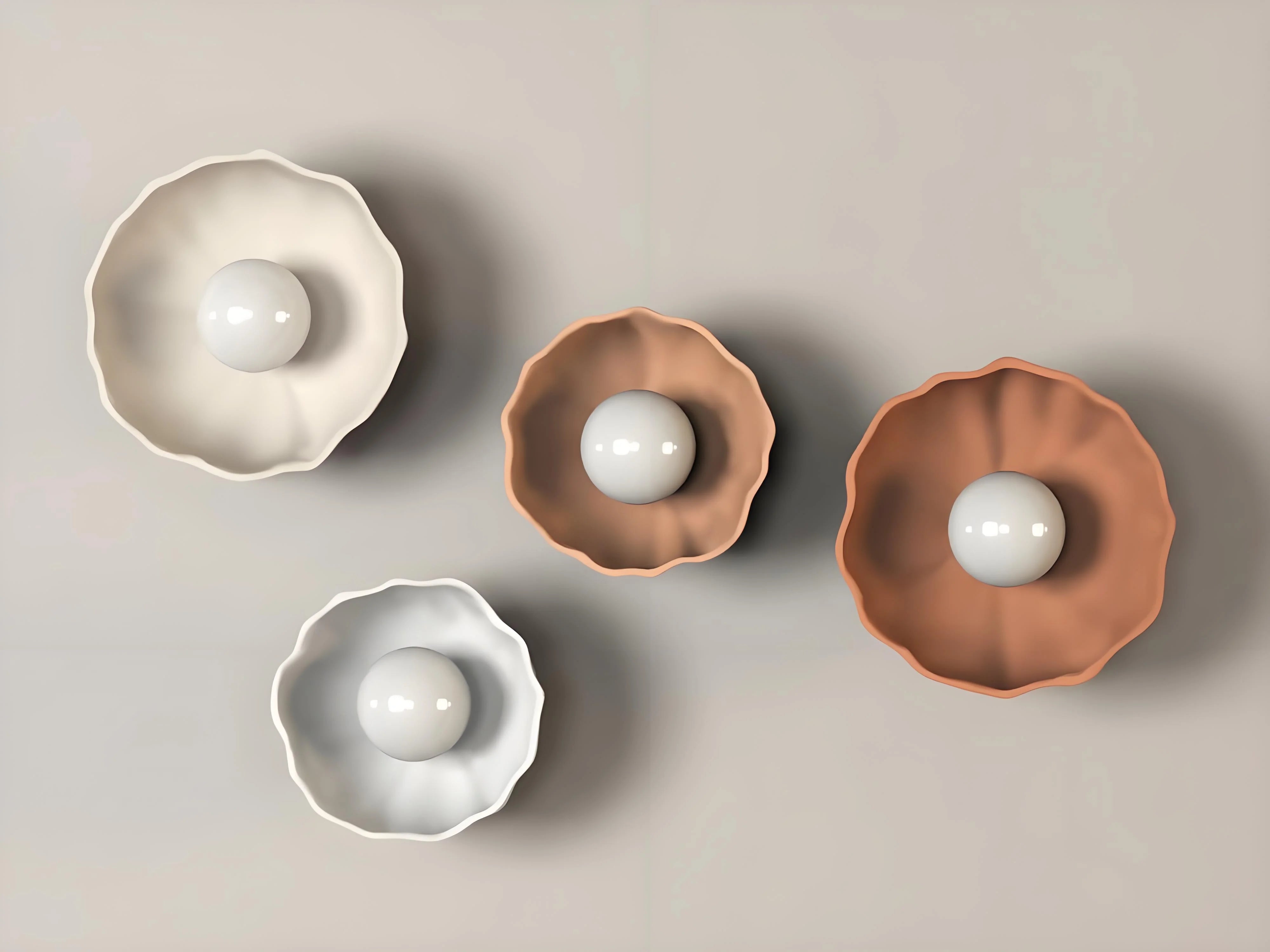Kaito Wabi-Sabi Applique da parete con fiori in ceramica.webp__PID:add25db2-b300-4006-8799-c1584606ca8c