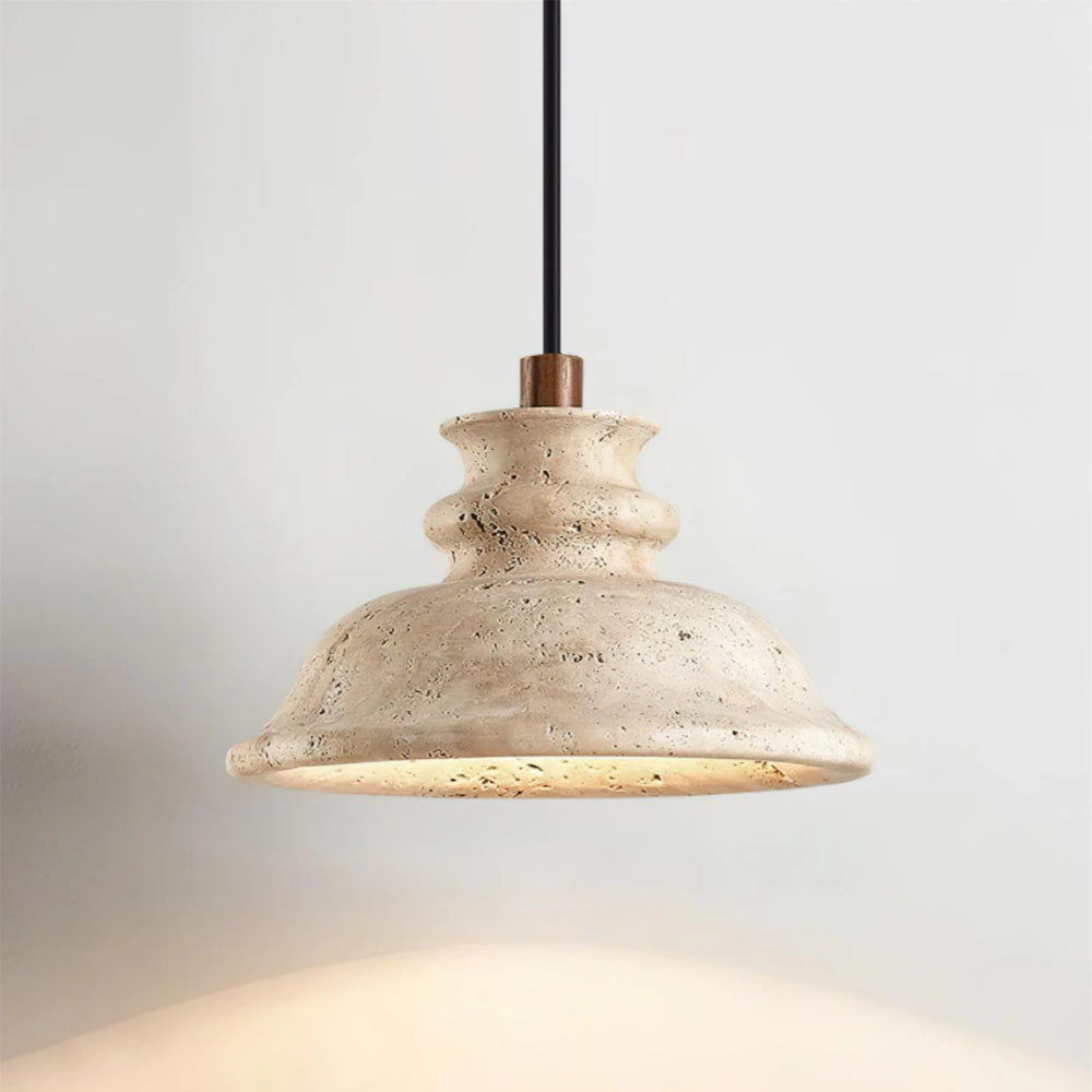 Lampe suspendue en travertin Maja Wabi-Sabi Bell2.webp__PID:e6e5806b-de8f-49b6-921d-8fdcef2de4a6
