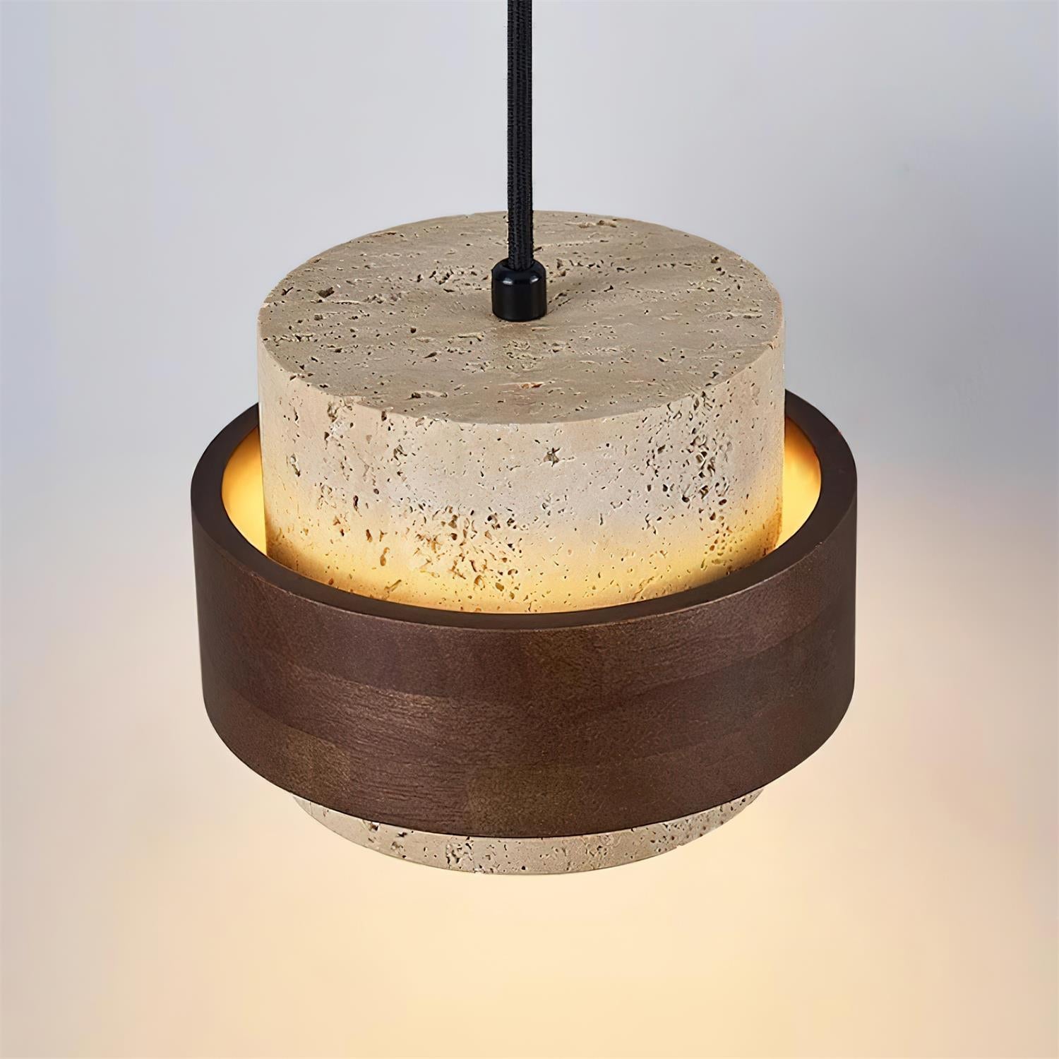 Lampa wisząca ścienna z litego drewna jaspisowego, cylindryczna, warstwowa (2).jpg__PID:22e0b067-8bf6-483b-a1d7-9b3e7e85ec9e