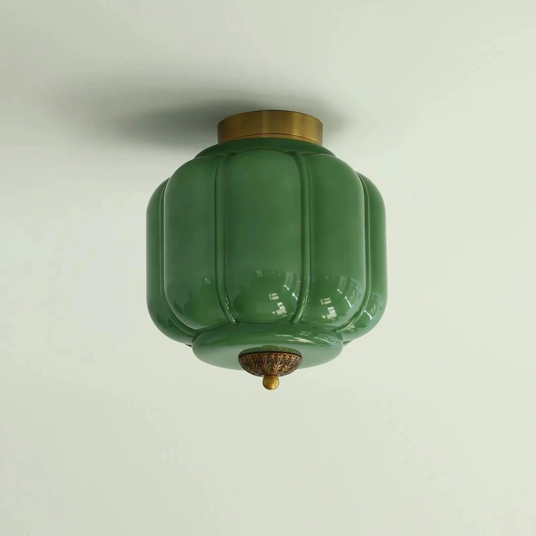 Plafonnier lanterne en verre crème vintage Karen vert off.webp__PID:5ea618a5-1343-4663-b0d2-30e1329288a3