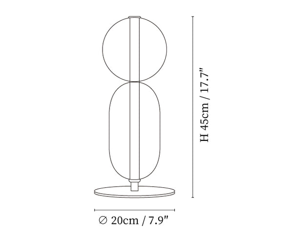 Lira Minimalistische nordische kürbisförmige Tischlampe aus Glas (6).jpg__PID:0b09d2d5-bde8-4507-8e05-871cc260ea63