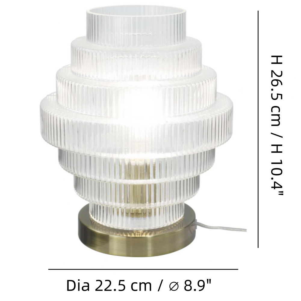 Lampe de table en verre nervuré transparent Javier1_副本.webp__PID:5e74b509-7261-4955-8988-eac7375a9ee1