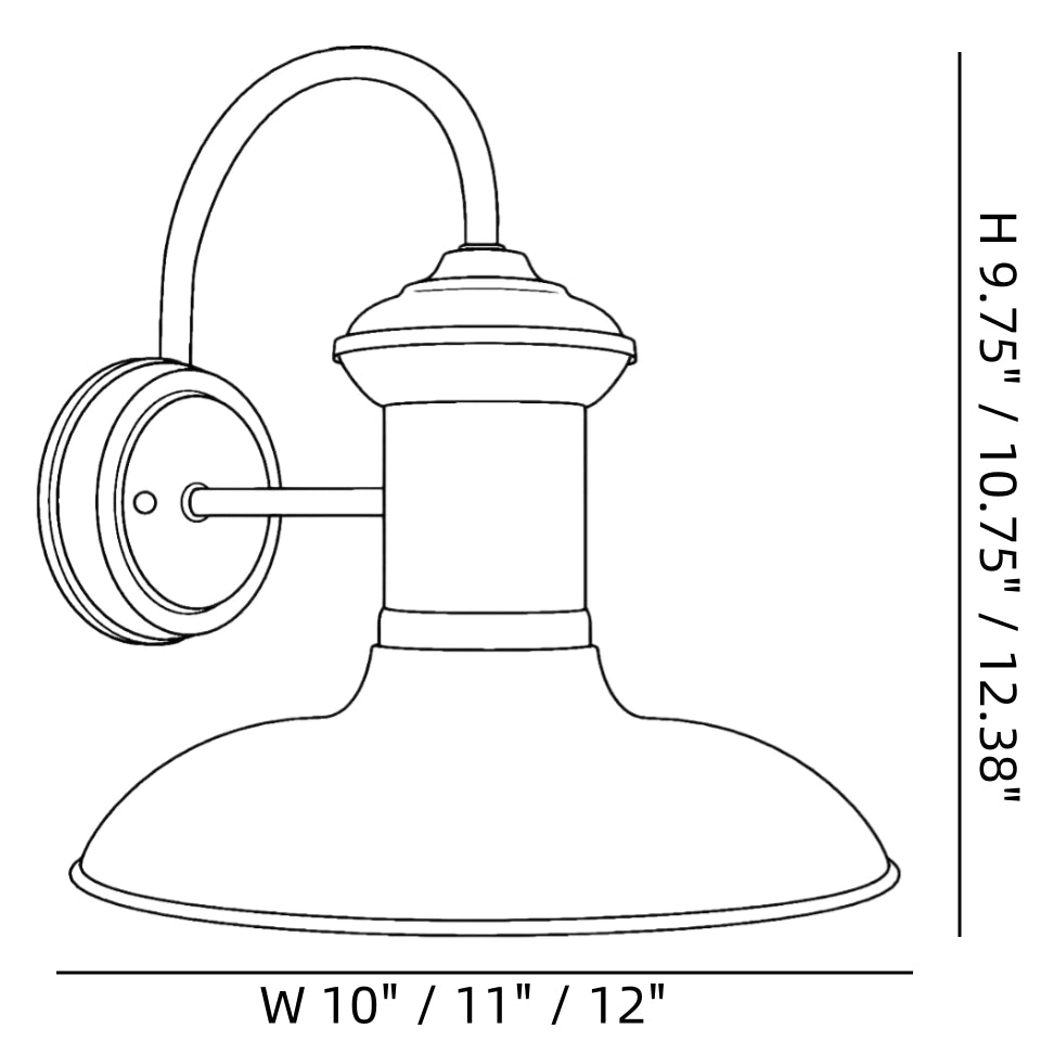 Donna Minimalistyczny kinkiet ścienny z metalową kopułą size.webp__PID:e56791ed-be8f-402c-8b1b-28063f236d08