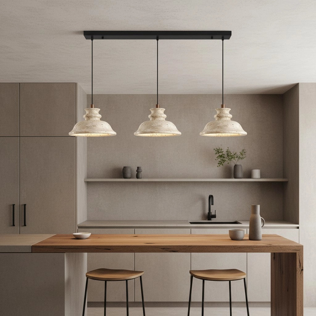 Lampe suspendue en travertin Maja Wabi-Sabi Bell32.webp__PID:6db28038-4ffb-4744-96f8-fa3a5a77941b