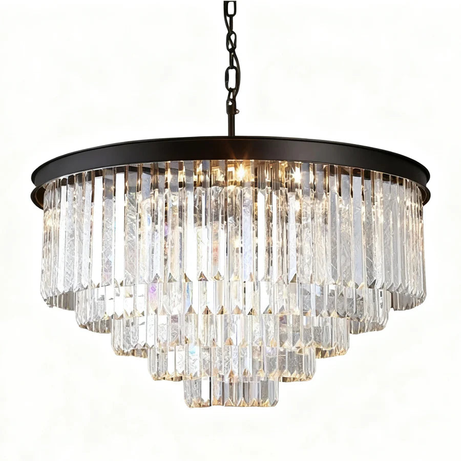 Lampadario Kira vintage di lusso in metallo e cristallo a tamburo sku11.webp__PID:ce2f080e-5969-4143-9955-fc95f1245058