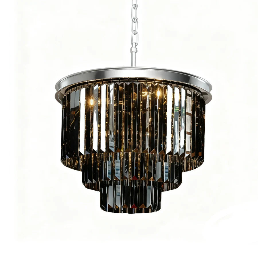 Lampadario Kira vintage di lusso in metallo e cristallo a tamburo sku3.webp__PID:e8636162-867b-49e0-804f-d340cf9723c4
