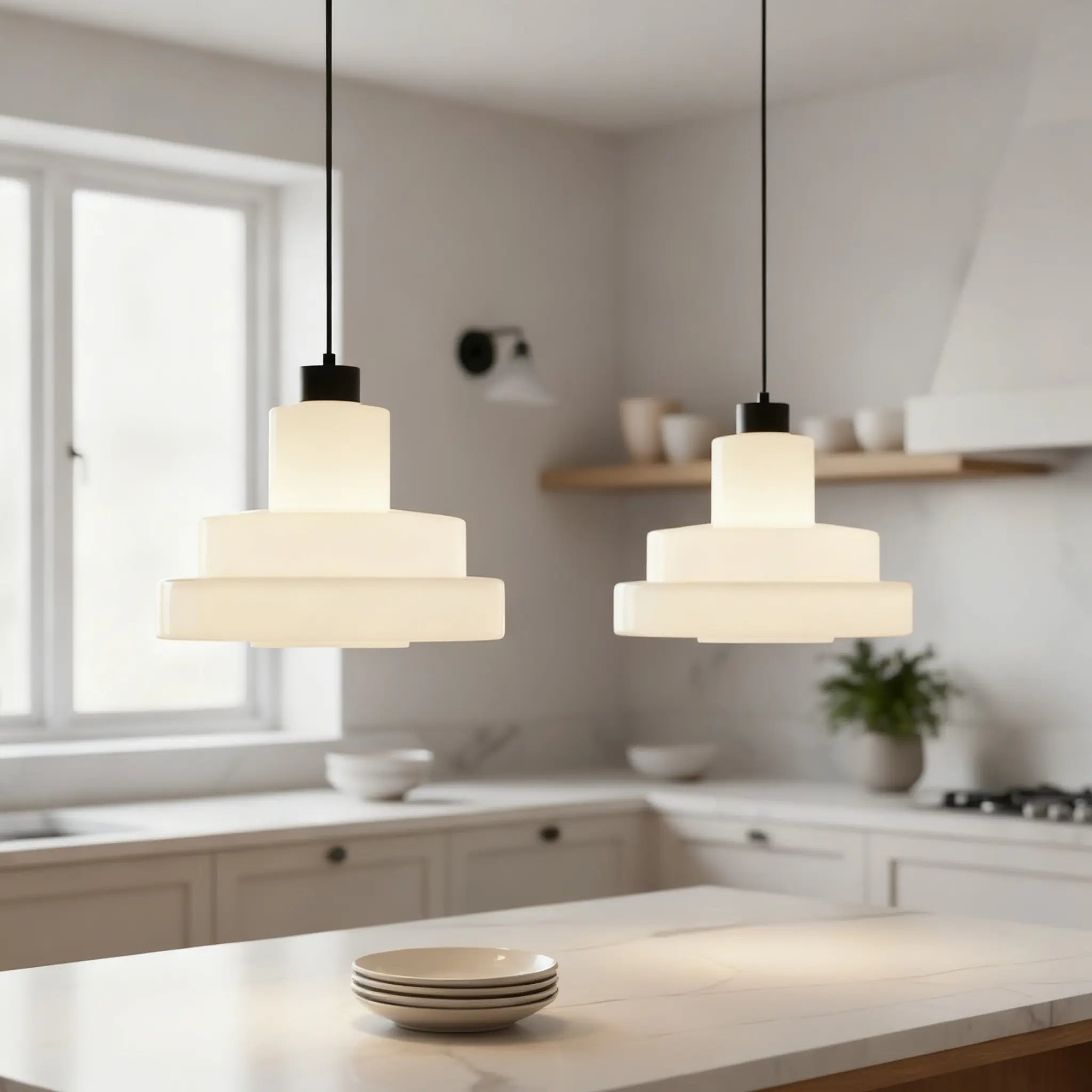 Arvin Multi Tiered Cake Glass Pendant Light20.webp__PID:eb211a77-39b1-4e6e-91f0-2e2b3a65c388