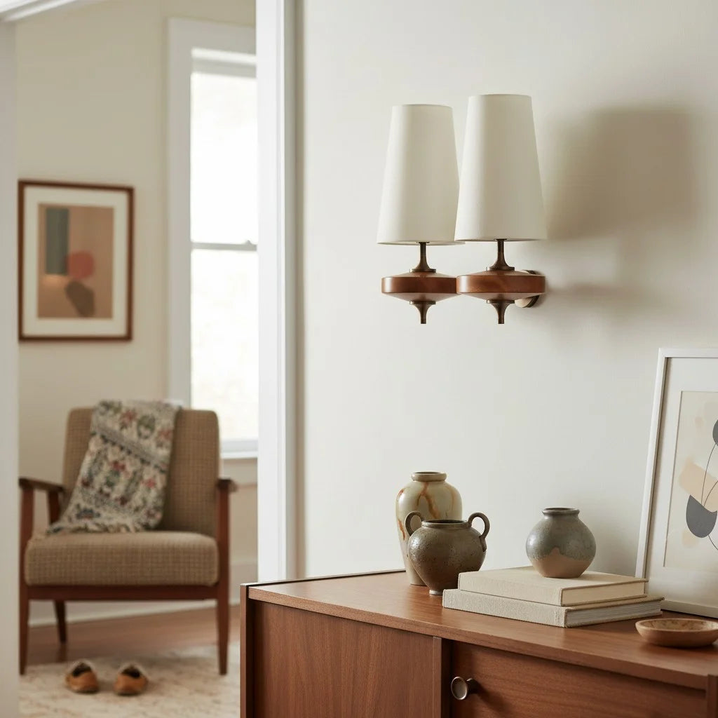 Applique da parete Kaelen in tessuto vintage affusolato con accenti bianchi 9.webp__PID:99f9b020-f8ae-4792-8ec0-885ccb6692b0