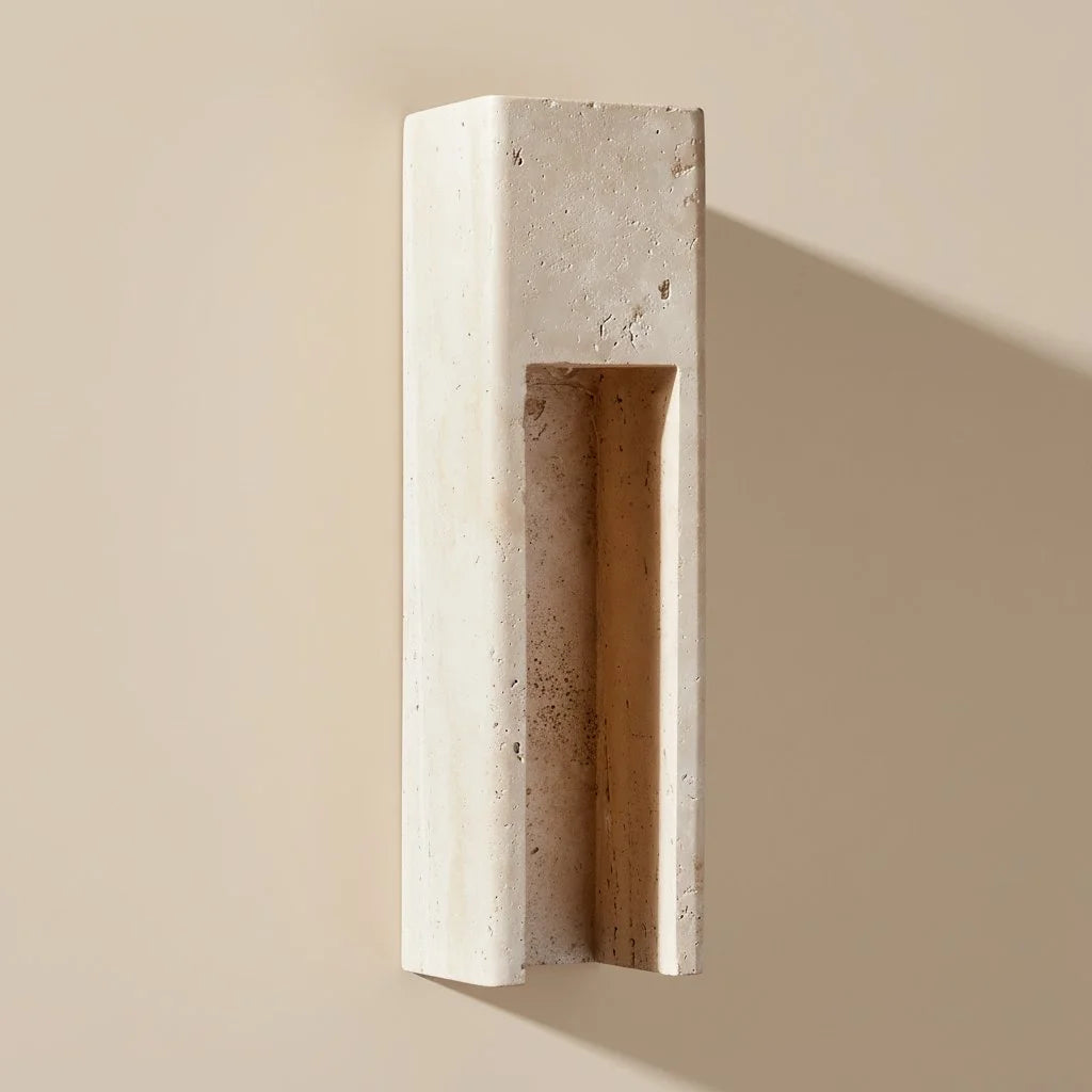 Zoey Minimalistische travertijn wandkandelaar voor binnen en buiten, ivoor 2.webp__PID:254e52a5-6508-4abd-8768-f984fe632c27