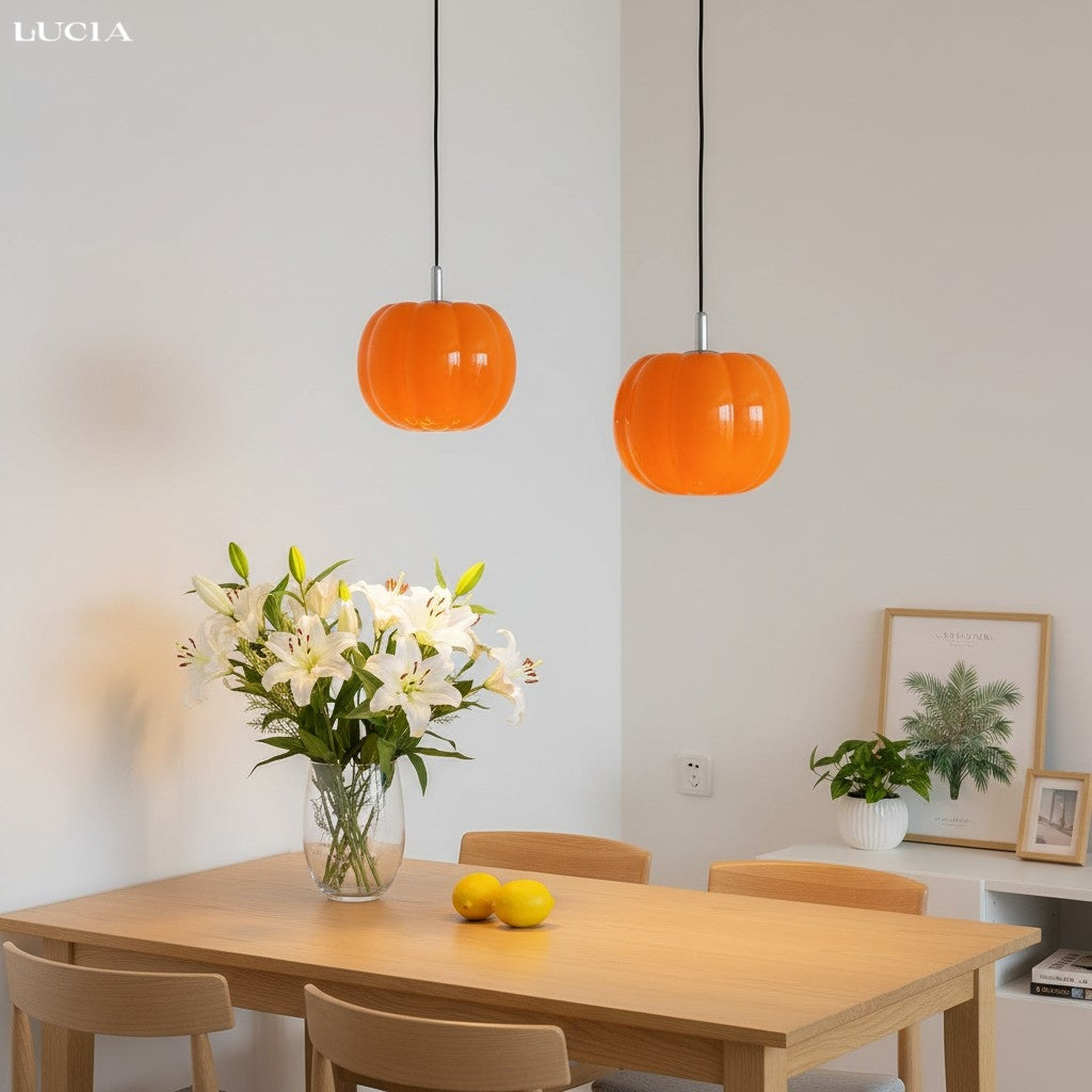 Lampada a sospensione moderna in vetro colorato Cronus Pumpkin (8).jpg__PID:98be984b-92ba-4b2e-809b-bd9b55d52b22