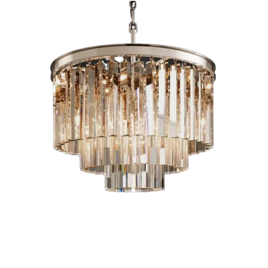 Lampadario Kira vintage di lusso in metallo e cristallo a tamburo sku2.webp__PID:d340cf97-23c4-4a87-ac07-7c5d7be67264