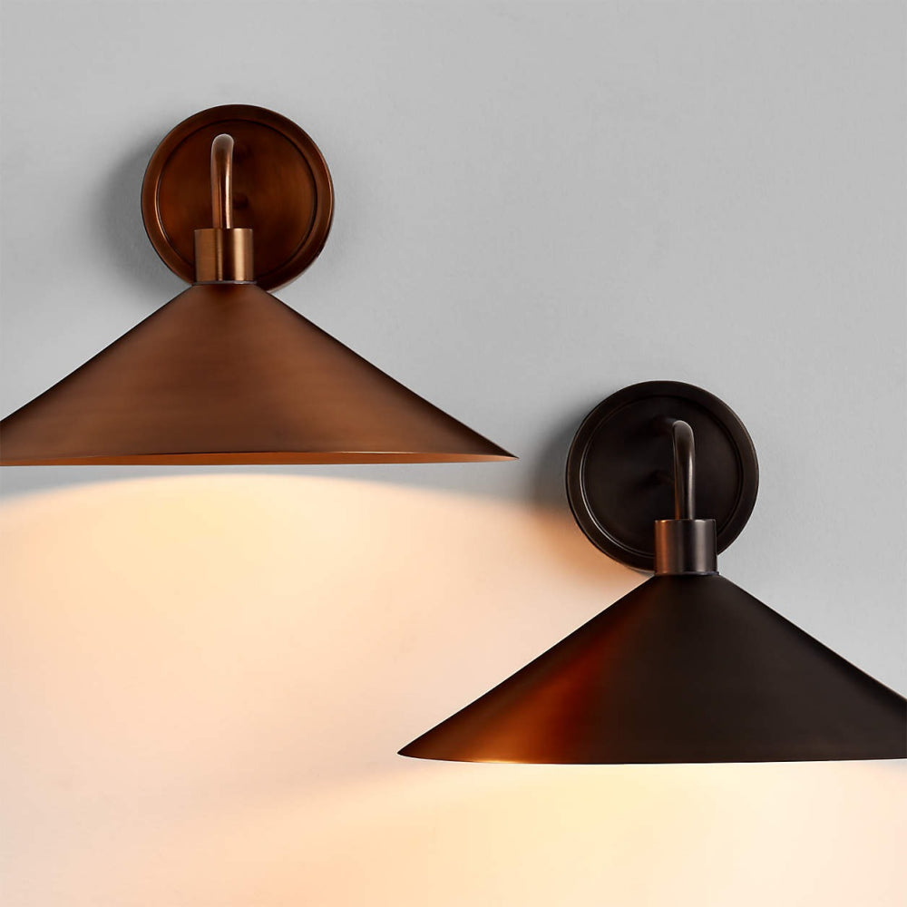 Lampa ścienna Rhett Vintage Metal Cone20.webp__PID:cae94281-8353-437a-8c16-5198e490837d