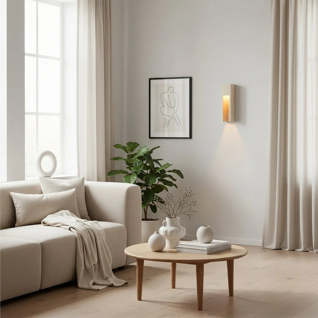 Zoey minimalistische binnen-buiten travertin wandkandelaar ivoor 8.webp__PID:aabd4768-f984-4e63-ac27-908302e14d5d