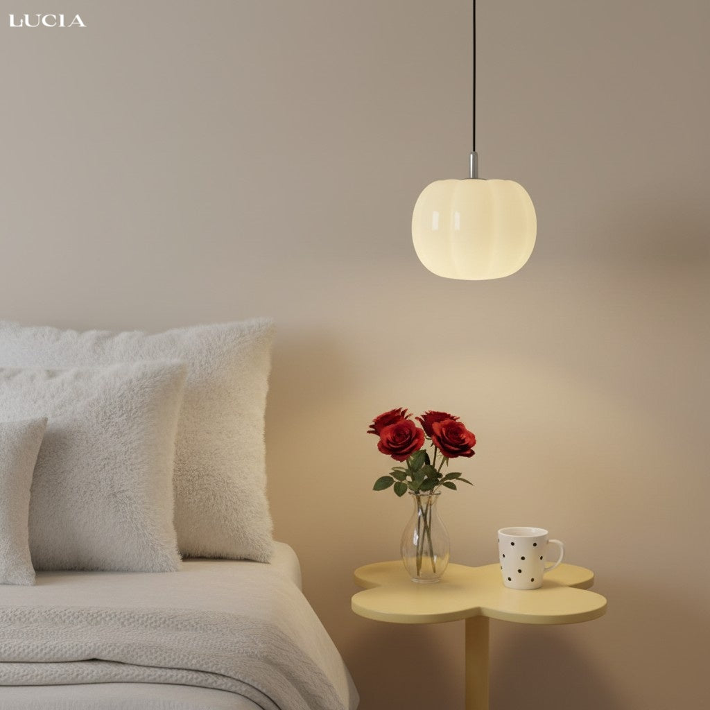 Lampada a sospensione moderna in vetro colorato Cronus Pumpkin (7).jpg__PID:5098be98-4b92-4a1b-ae00-9bbd9b55d52b
