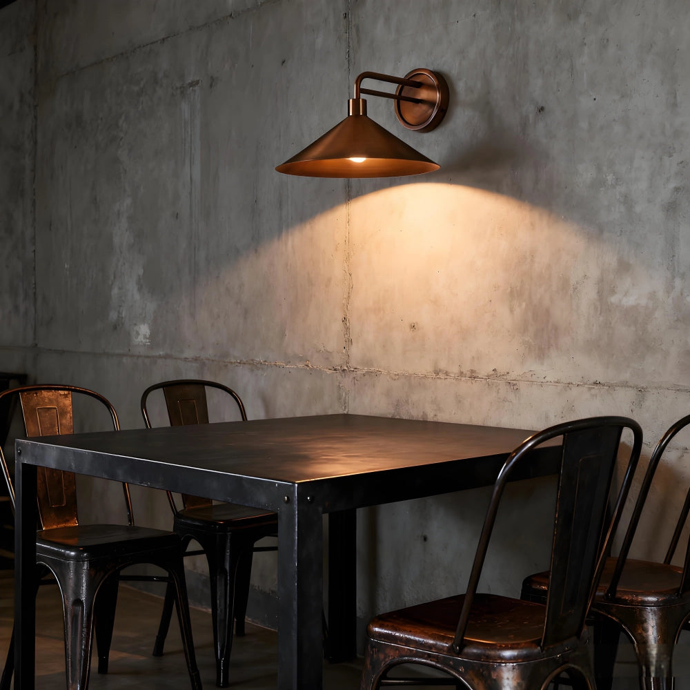 Lampa ścienna Rhett Vintage Metal Cone5.webp__PID:9d416d95-f40b-43a5-82de-cae942818353