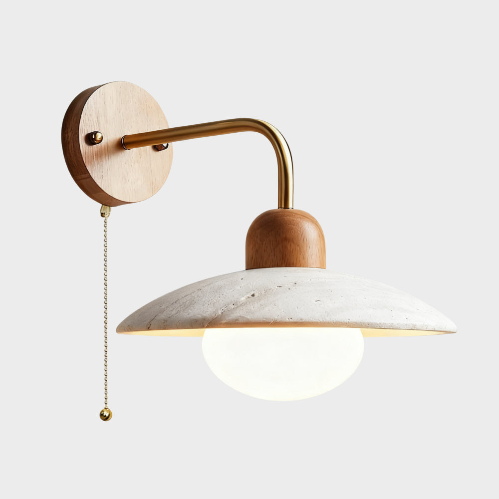 Jocelyn Modern Disc Travertine Cave Wall Lamp5.webp__PID:3db6e586-8abf-411c-af89-4037889a2a5b