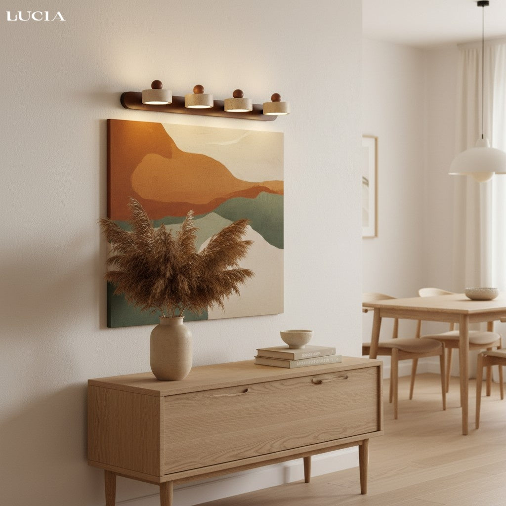 Applique murale contemporaine en bois de travertin naturel Dēmētēr (15).jpg__PID:4e96b64b-3825-421d-867d-ec1c0fc223a2